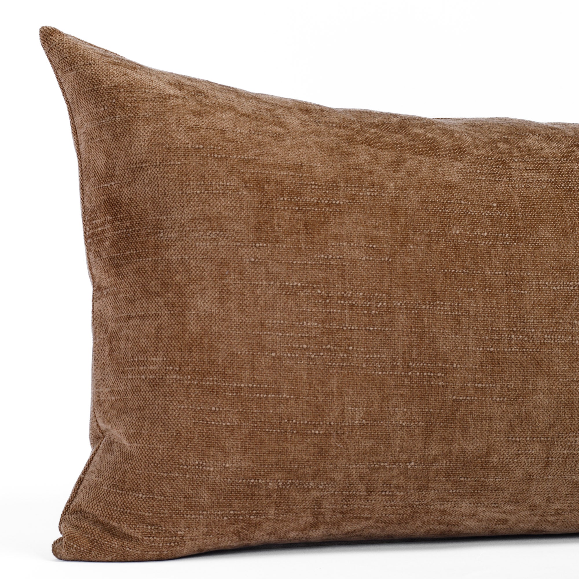 Blaine 16x42 Bolster Pillow in Cinnamon - Support Pillow for Back, Neck & Legs - Perfect for Sofa, Bed & Yoga - Home & Office Comfort