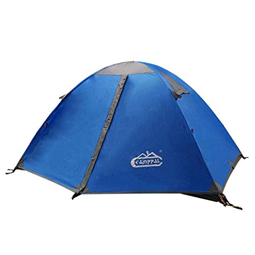 Camppal Professional 1-2 Person 4 Season Expandable Backpacking Tent with Extra Storage Space - Lightweight, Waterproof & Windproof for Hiking, Hunting & Mountain Camping - Perfect for Outdoor Adventures & Extreme Weather Conditions