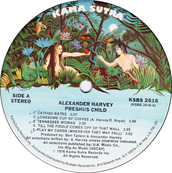 Alex Harvey (2) - Precious Child (LP, Album) (Mint Condition) - Vintage Vinyl Record for Music Collectors & Audiophiles - Perfect for Home Listening & Retro Music Enthusiasts