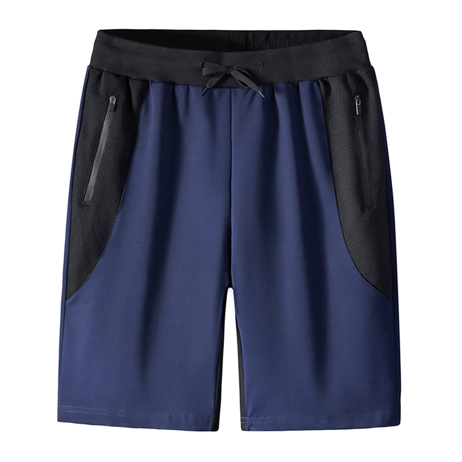 TTQVQ Men's Cargo Sweat Shorts - Hiking, Running, Workout & Lounge Shorts with Side Pockets - Comfortable Athletic Casual Wear for Outdoor Activities & Gym