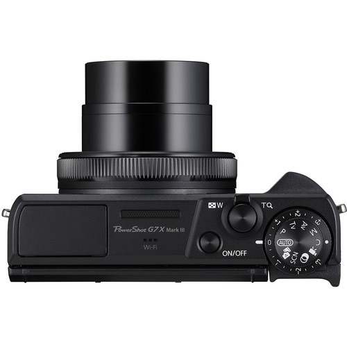 Canon PowerShot G7 X Mark III Digital Camera 20.1MP 4K Video Vlogging Camera with Flip Touch Screen & WiFi (Black) - Perfect for Travel, YouTube Vlogging & Photography