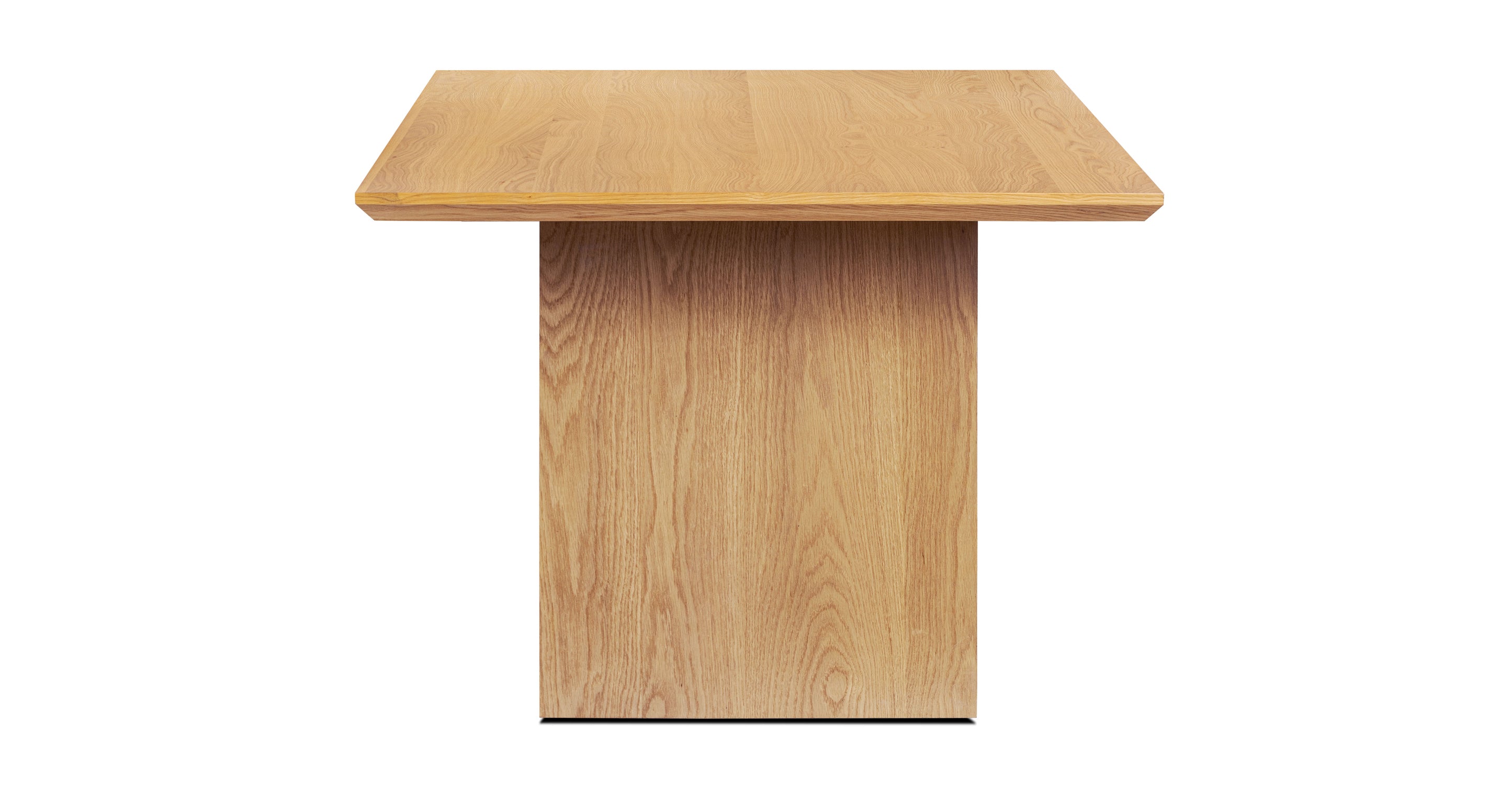 96 Inch Lisbon Dining Table - Modern Solid Wood Large Dining Room Table for 8-10 People - Perfect for Family Gatherings & Dinner Parties