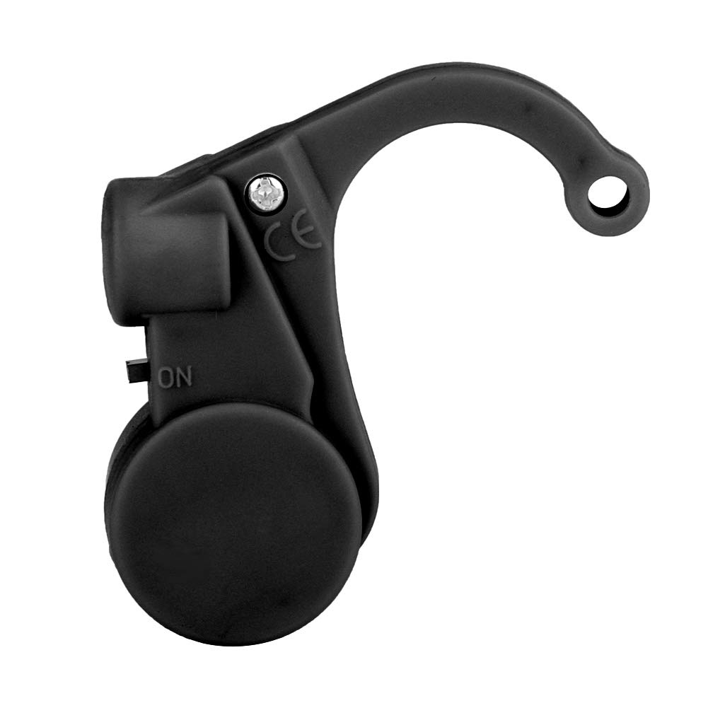 Senyar Anti-Sleep Alarm for Narcolepsy - Car Driving Safety Device to Prevent Drowsy Driving, Hanging Ear Alarm for Drivers (Black) | Stay Alert on Long Road Trips & Night Drives