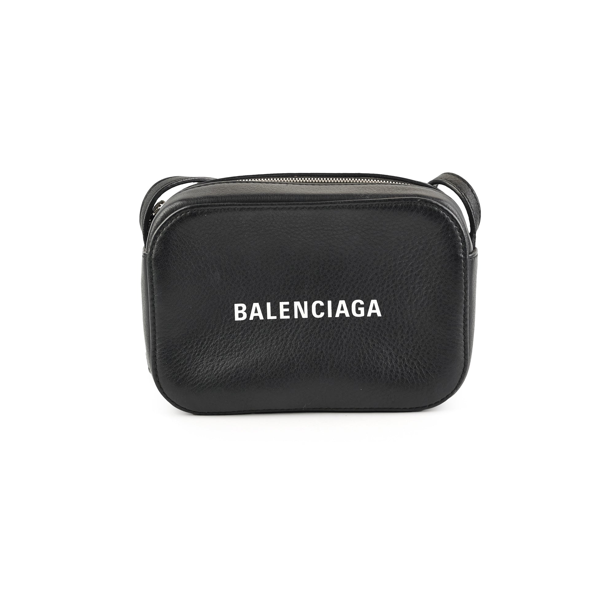 Balenciaga Everyday Camera Bag - Black Crossbody Purse for Women | Stylish & Compact Shoulder Bag for Daily Use, Travel & Outings