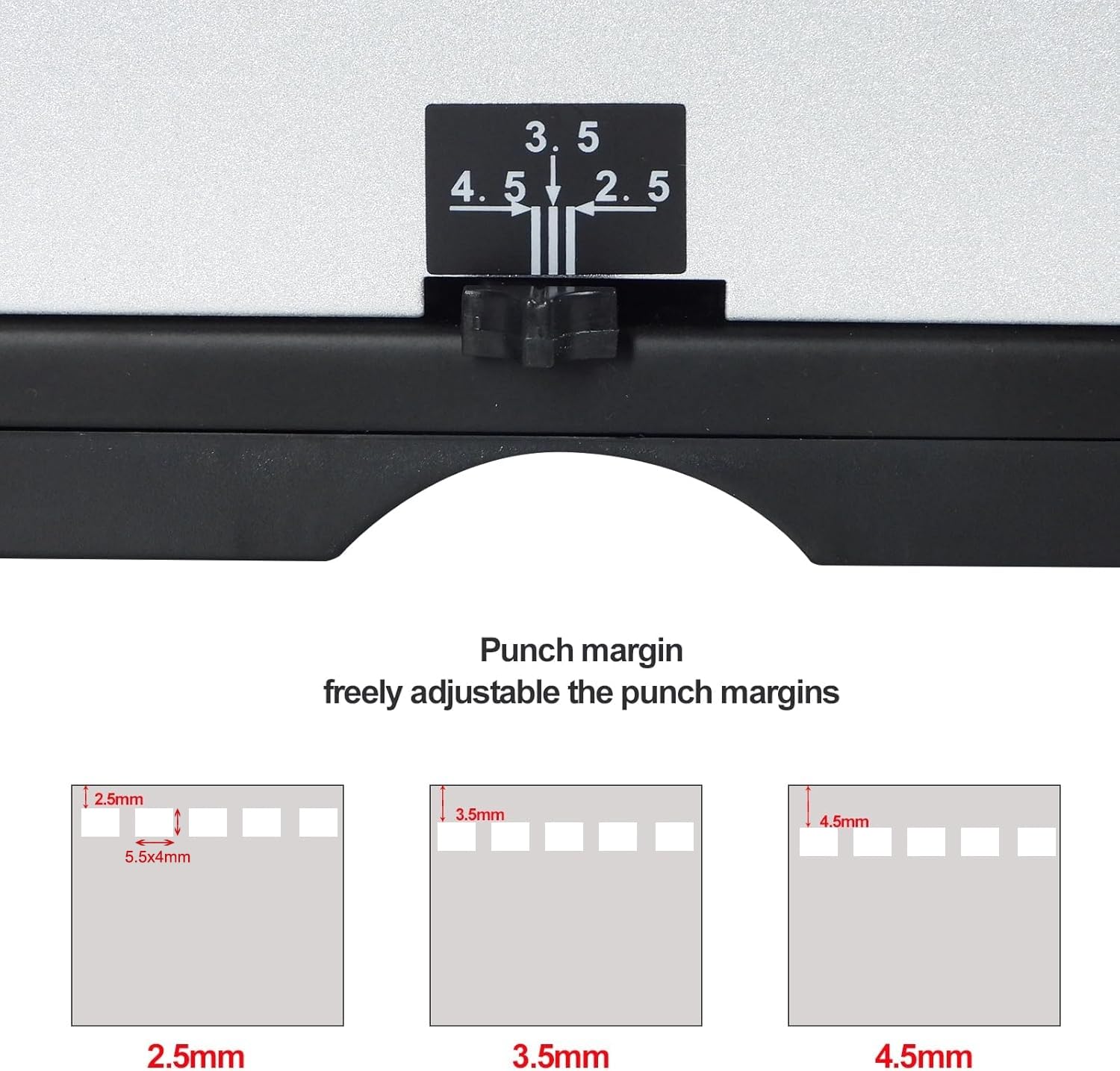 Rayson TD1222 Wire Binding Machine - 2:1 Pitch Rectangular Hole Punch, 220 Sheet Binding & 12 Sheet Punching Capacity for Office, School, and Document Binding Projects
