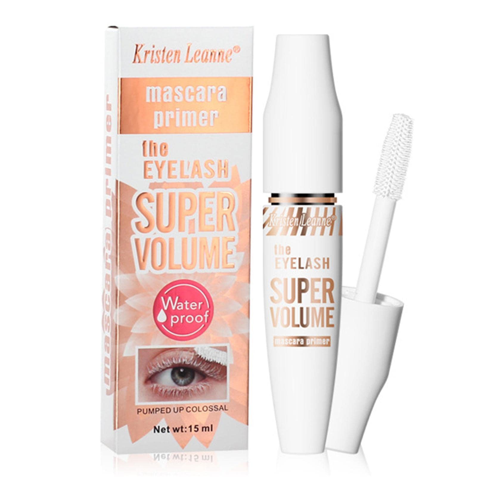 Volumizing & Lengthening Mascara - Waterproof, Smudge Proof, No Clumping Eyelash Makeup for Long Lasting Curls | Perfect for Daily Wear, Night Out & Special Occasions