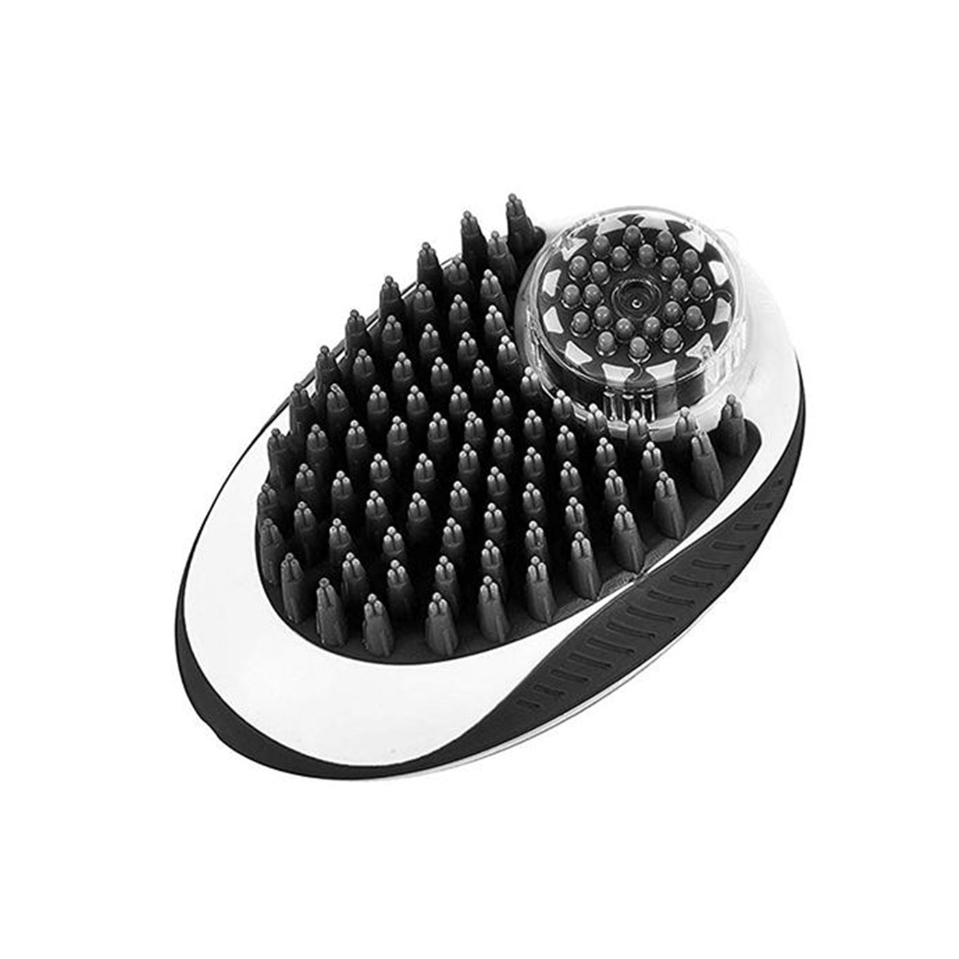 Rosewood 2-in-1 Bath & Grooming Brush for Dogs & Cats - Dual Sided Shedding and Massage Brush for Bath Time & Daily Grooming at Home