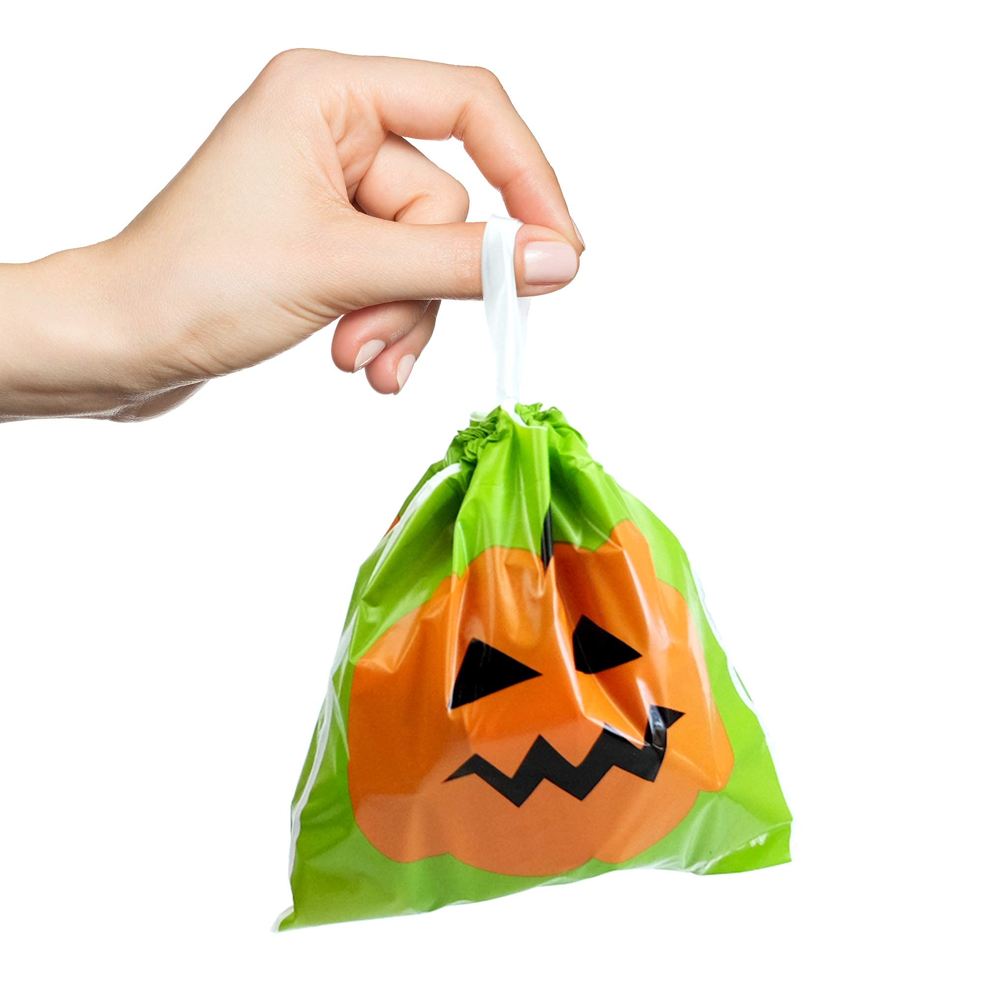 72 Pack Halloween Treat Bags - Bulk Candy Bags for Trick or Treat, Party Favors & Goodie Bags | Perfect for Halloween Parties, School Events & Neighborhood Trick-or-Treating