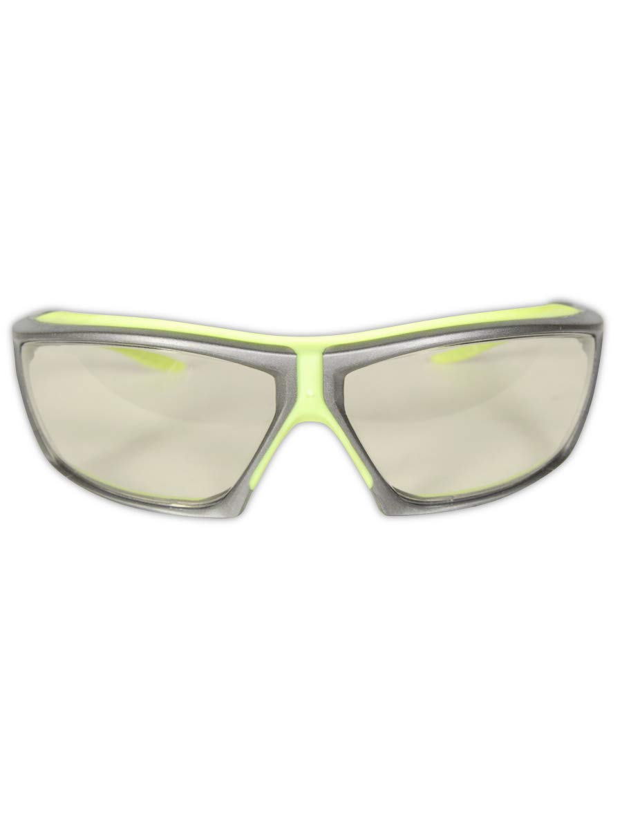 MAGID Hi-Vis Impact-Resistant Safety Glasses - 48 Pairs (Y770) | ANSI Z87.1 Certified for Construction, Woodworking & Industrial Use