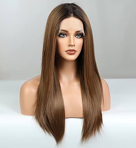 Heat Friendly Silky T-Part Synthetic Wig for Women - Perfect for Daily Wear, Cosplay & Special Occasions