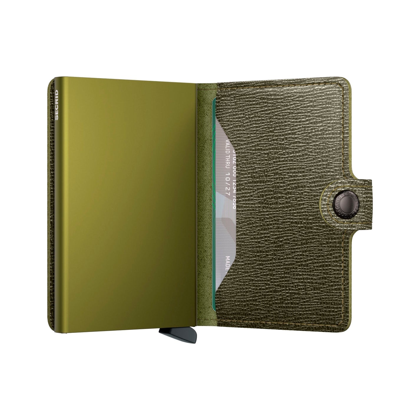 SECRID Miniwallet Crisple - Slim RFID Blocking Wallet for Men & Women | Compact & Secure Card Holder for Travel, Business & Everyday Use