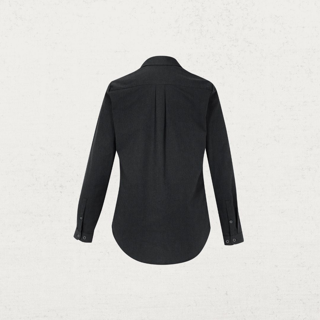 Women's Memphis Long Sleeve Shirt - Soft Cotton Casual Top for Everyday Wear - Perfect for Work, Date Night & Weekend Outfits