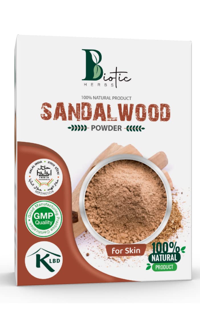 Pure & Natural Sandalwood Powder (Chandan) & Multani Mitti Clay - 200g Skin & Face Pack for Glowing Complexion | Ayurvedic Beauty Treatment for Acne, Dark Spots & Detox | Perfect for DIY Face Masks & Spa Day