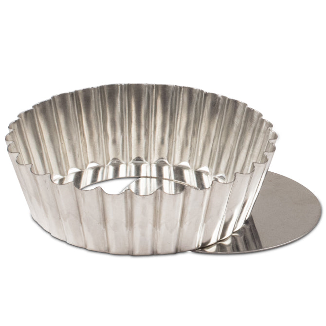 Premium Extra Deep Tart Molds - 12-Piece Set for Professional Baking | Perfect for Fruit Tarts, Quiches & Pies | Non-Stick, Durable & Easy to Clean