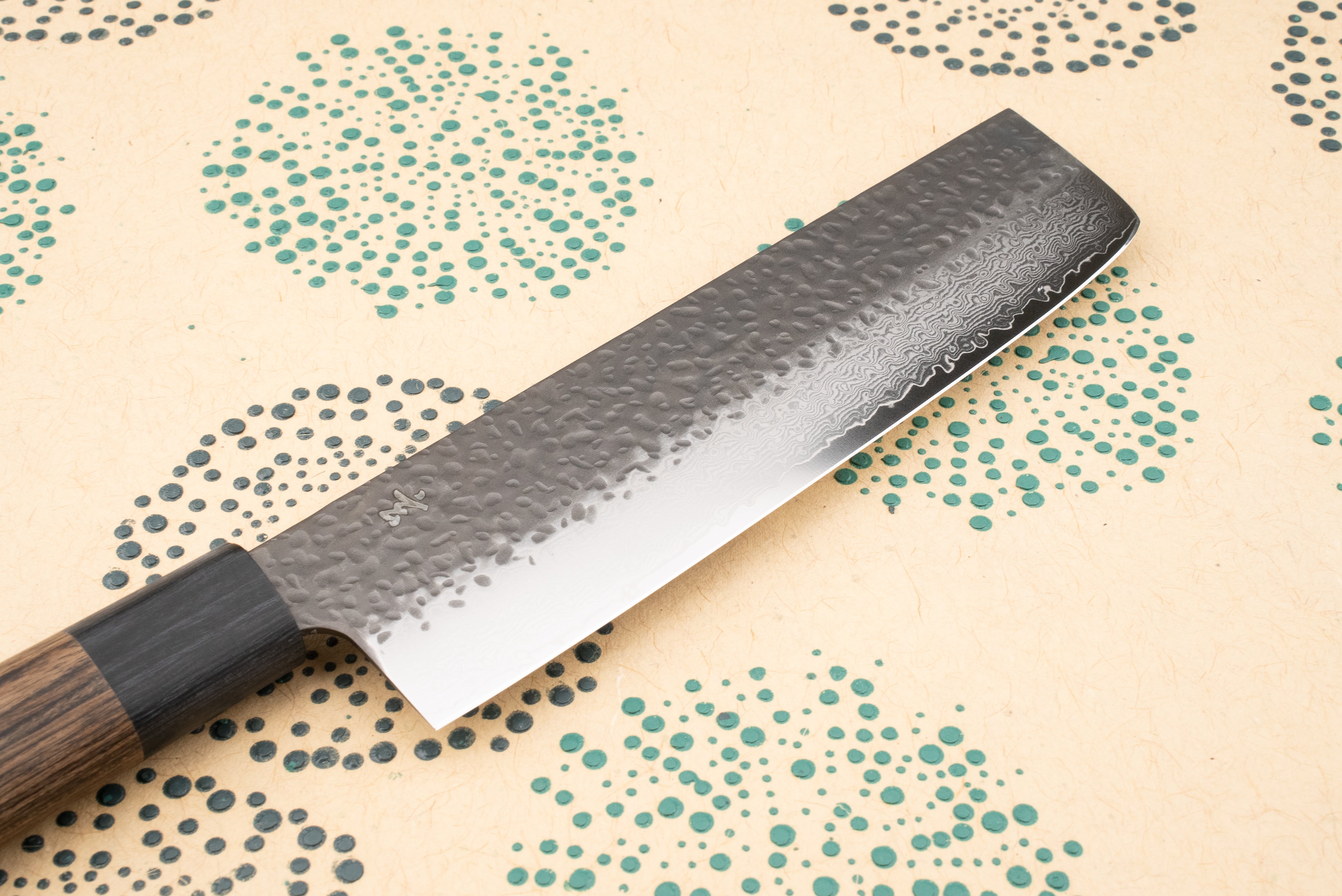 Shizu Hamono GEN Nakiri Japanese Vegetable Knife 170mm - Premium Carbon Steel Blade for Professional Chefs & Home Cooking