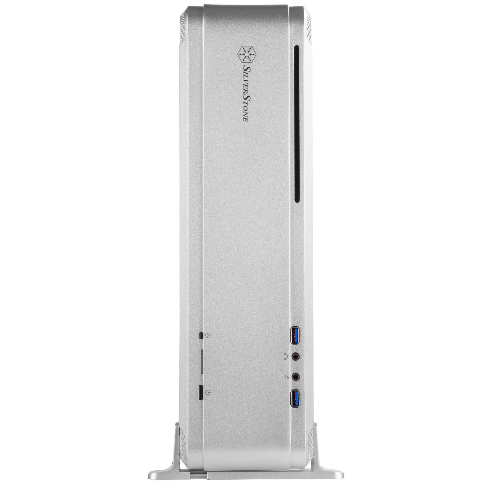 Silverstone SST-FTZ01S Premium Mini-ITX PC Gaming Case - Compact Aluminum Chassis for High Performance Gaming Rigs | Perfect for Small Space Setups & Home Office Battlestations