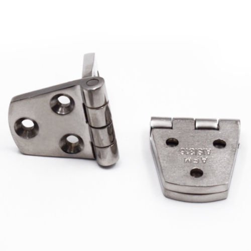 2PCS Stainless Steel Marine Boat Door Hinge 3