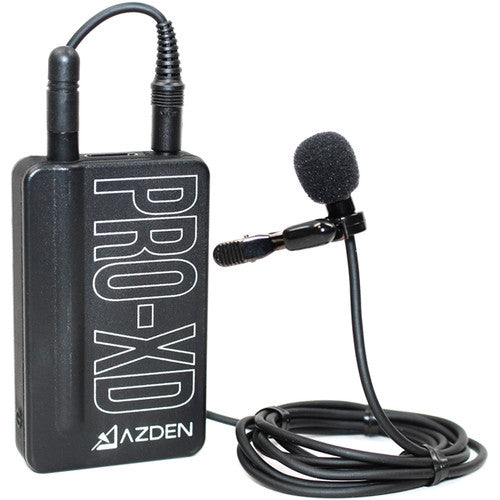 Azden EX 507XD Professional Lapel Microphone for Pro XD - Wireless Lavalier Mic for Interviews, Presentations & Video Recording - Ideal for YouTube, Podcasting & Broadcast