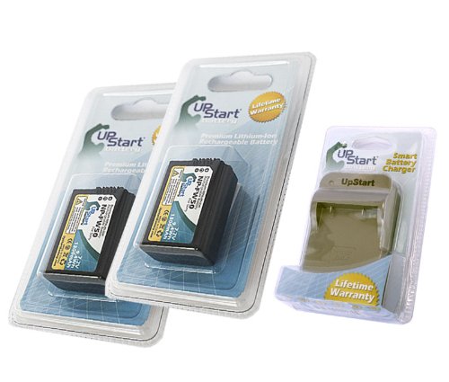 2 Pack Sony NP-FW50 Replacement Battery & Charger - 1300mAh 7.2V Li-ion Compatible with Sony A7R, A7, A7S, A6000 Series Digital Cameras - Perfect for Travel, Photography & Professional Shooting