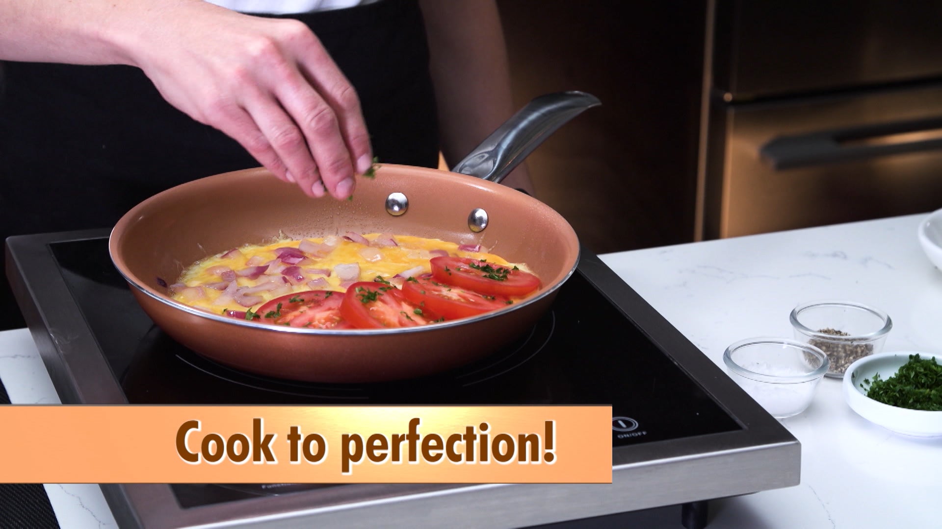 Copper Pro 361 - Premium Copper Cookware Set for Healthy Cooking | Non-Toxic & Durable Kitchenware for Frying, Boiling & Baking | Perfect for Home Chefs & Healthy Lifestyle Enthusiasts