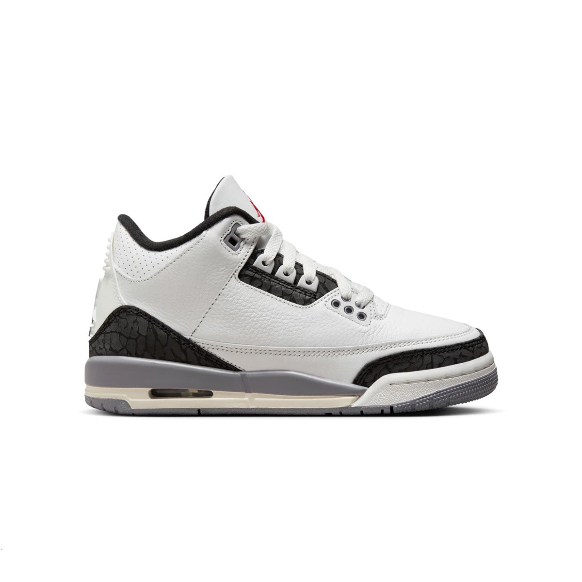 Air Jordan 3 Retro 'Cement Grey' Sneakers for Kids - Comfortable Basketball Shoes for Boys & Girls - Perfect for School, Sports & Casual Wear