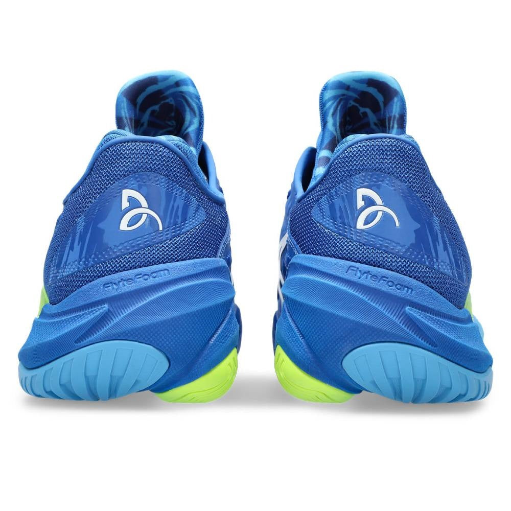 ASICS Court FF 3 Novak Men's Tennis Shoes - Blue/White | High-Performance Tennis Footwear for Competitive Play & Court Training | Perfect for Hard Courts & Clay Courts