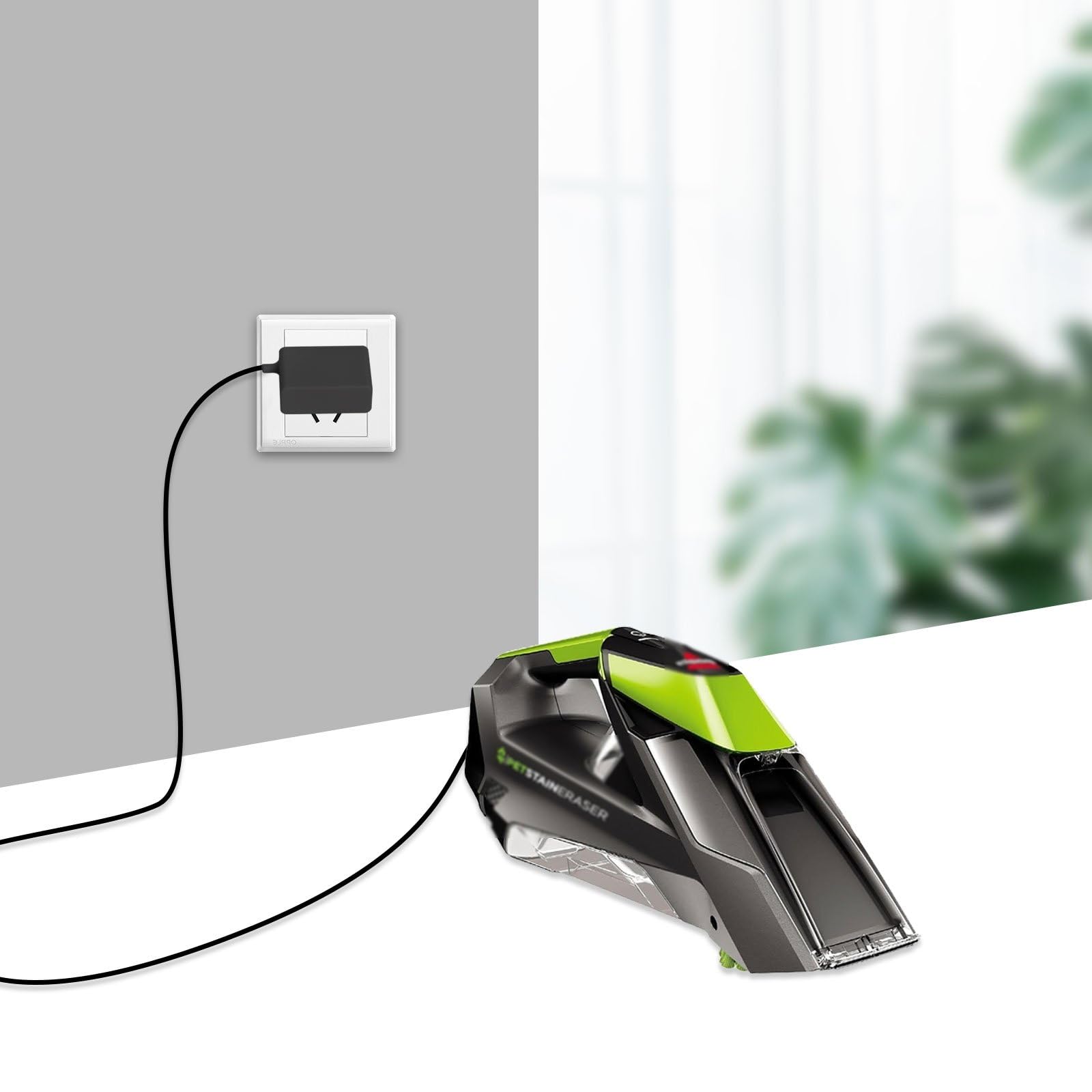 Bissell Pet Stain Eraser Plus 3181 3180 3182 Replacement Charger - MEROM Power Cord Compatible with Bissell Carpet Cleaner Vacuum (Model 1627267) - Perfect for Home Pet Stain Removal & Carpet Cleaning