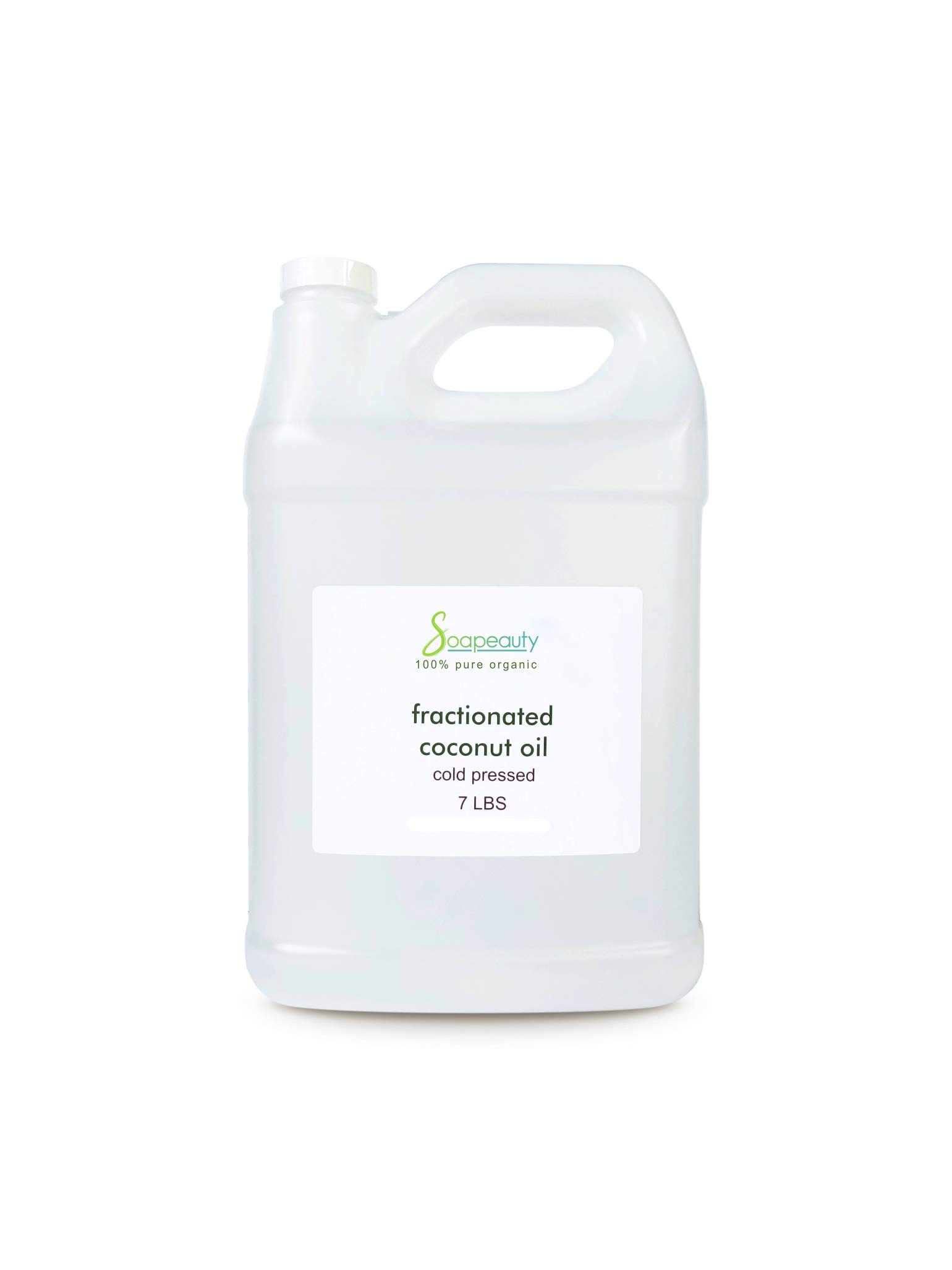 100% Pure Fractionated Coconut Oil - Cold Pressed, Natural, 4 oz to 1 Gallon (7 lbs) - Ideal for Massage, Aromatherapy & Skin Care