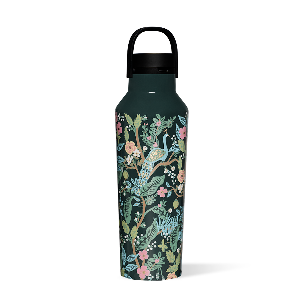 Rifle Paper Co. Insulated Stainless Steel Sport Water Bottle - Leakproof & BPA-Free for Hiking, Gym & Outdoor Activities