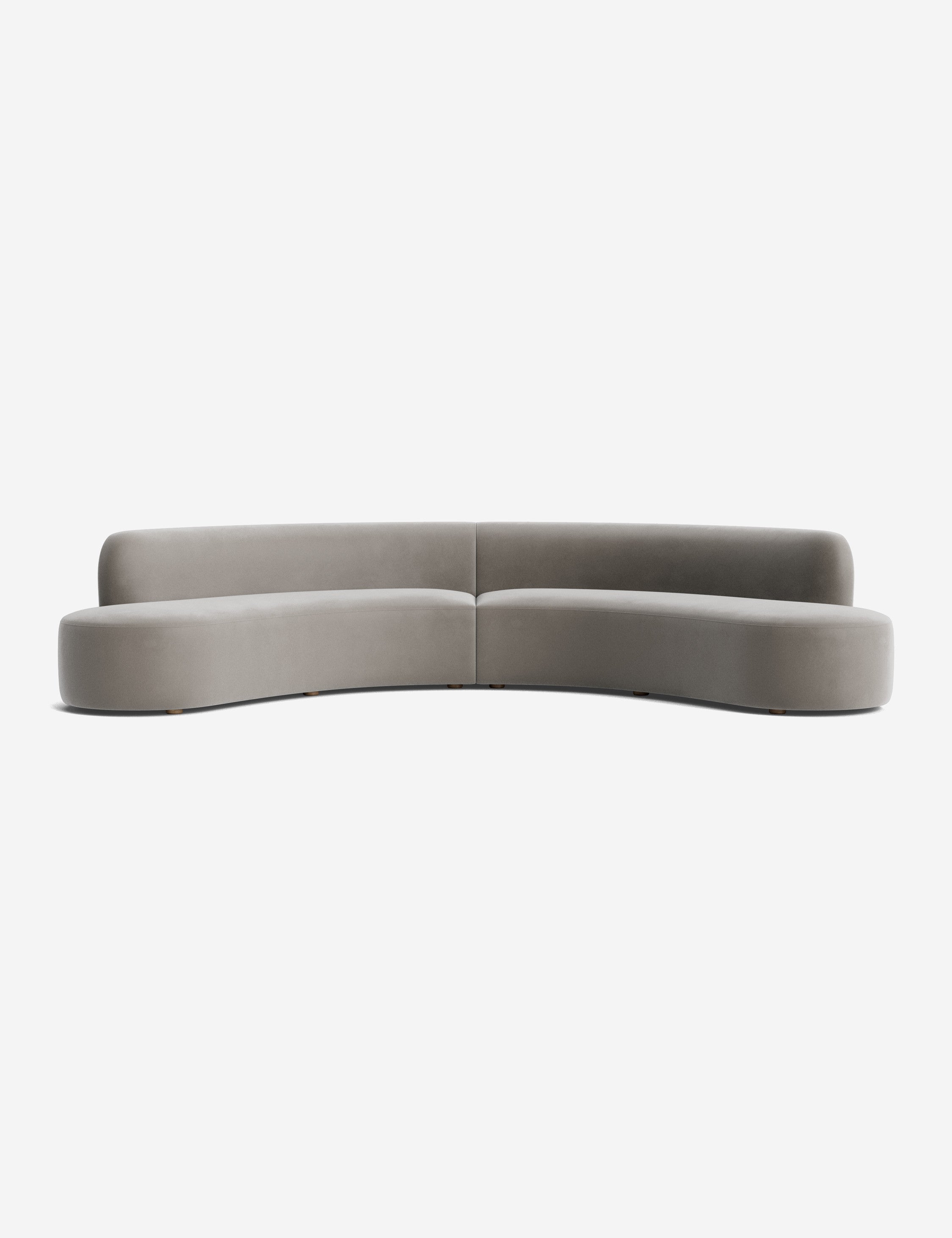 Modern Cara Sectional Sofa - 3-Piece L-Shaped Couch with Reversible Chaise, Soft Fabric Upholstery, and Sturdy Wooden Frame - Perfect for Living Room, Family Room, or Home Theater Seating