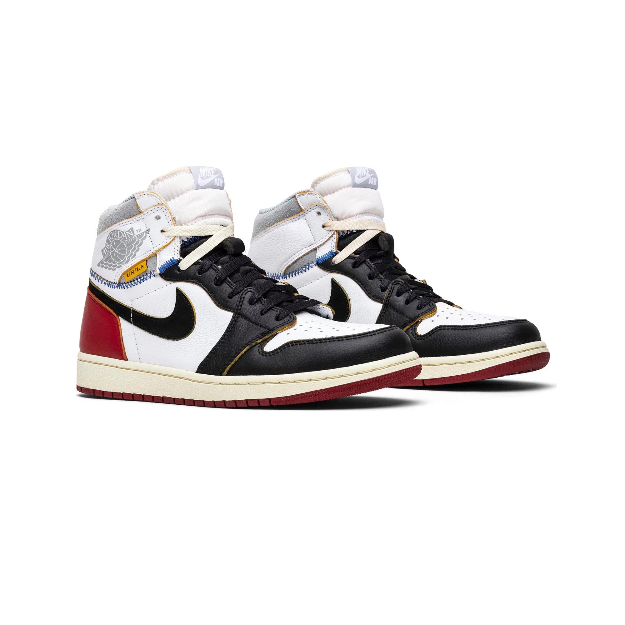 Air Jordan 1 x Union 'Black Toe' Sneakers - New Authentic Basketball Shoes for Men - Limited Edition Retro High Tops - Perfect for Streetwear, Sneaker Collecting & Casual Fashion