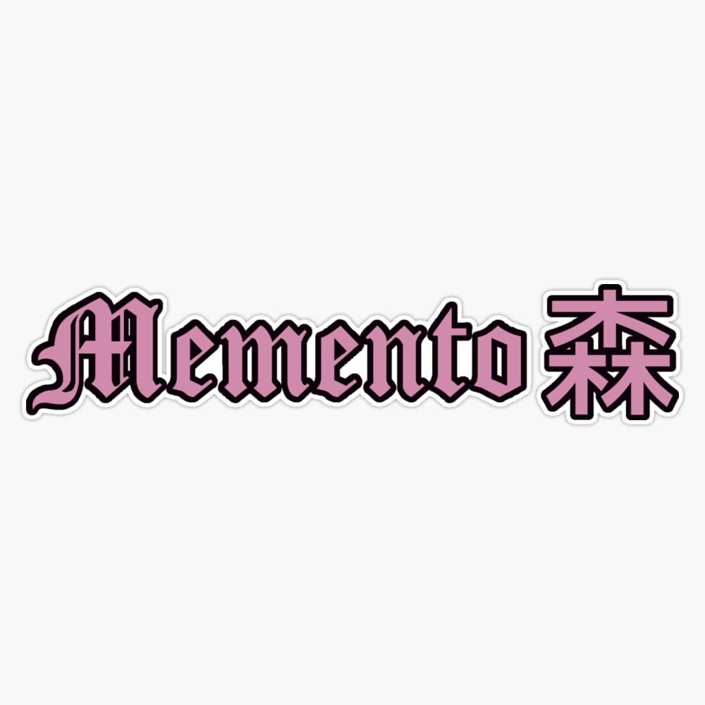 Memento Mori Vinyl Bumper Sticker - 5 Inch Waterproof Decal for Cars, Laptops & Windows - 6 Mil Thick Durable Sticker for Vehicles, Laptops, Notebooks - Perfect for Car Enthusiasts & Gothic Decor