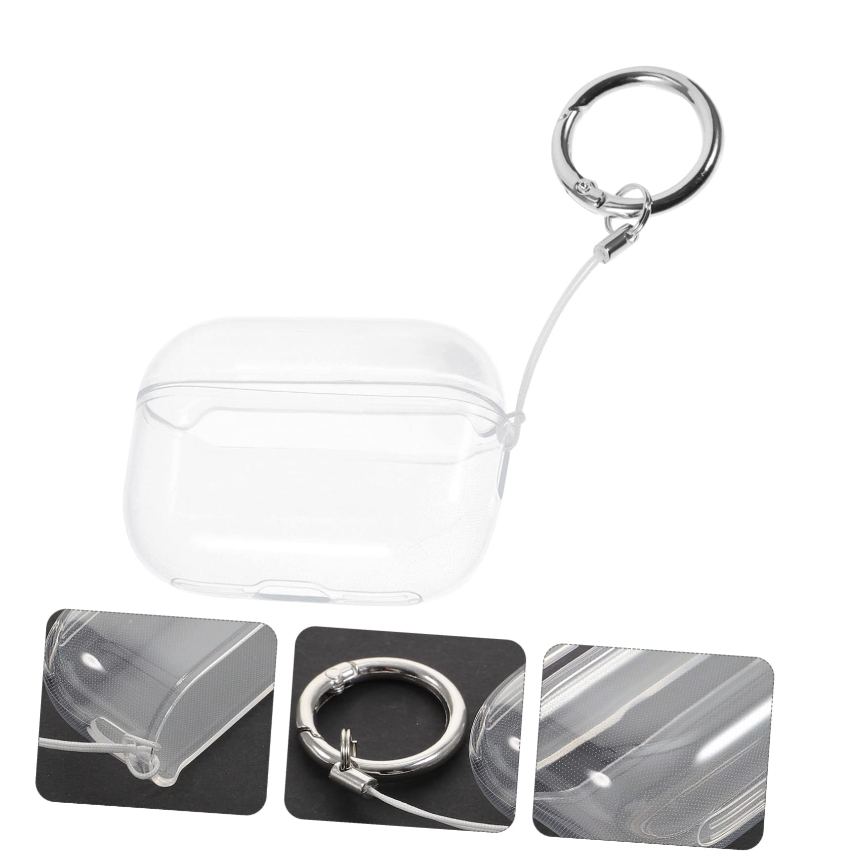 Jojofuny 4-Pack Headphone Case - Portable Protective Cover for Earphones & Charging Case | Compatible with AirPods Pro 2 | Perfect for Travel, Gym & Daily Use