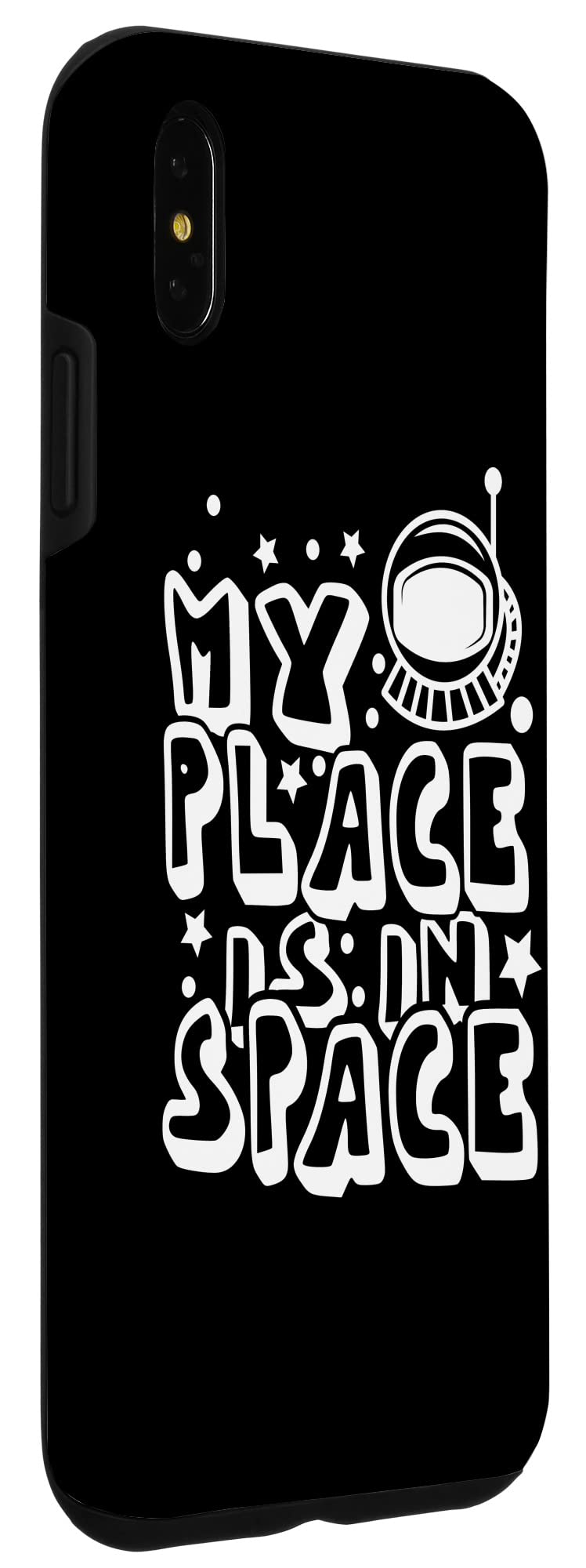 iPhone XS Max Case - Space Galaxy Design for Astronomy Lovers, Slim Protective Cover with Shock Absorption | Perfect for Stargazing, Travel & Everyday Use