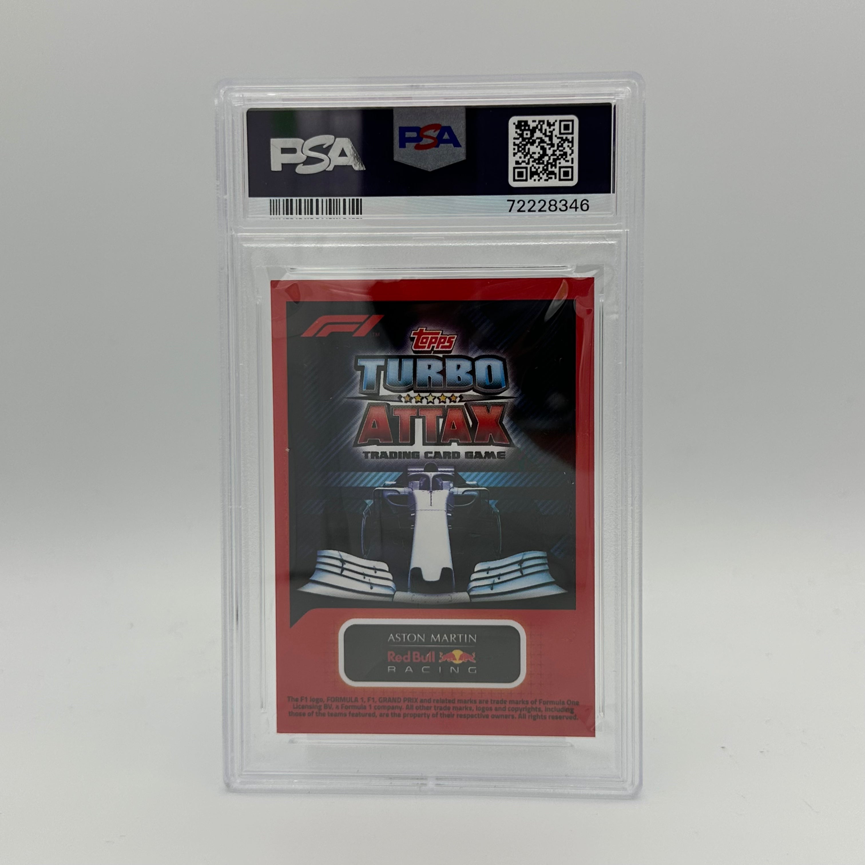 PSA 8 MAX VERSTAPPEN #LE2B LIMITED EDITION BRONZE Trading Card - Rare Collectible for Formula 1 Fans, Sports Memorabilia Collection & Investment