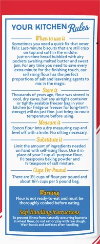 Gold Medal Premium Self-Rising Flour for Baking - 5 lb Bag | Perfect for Biscuits, Pancakes & Southern Recipes