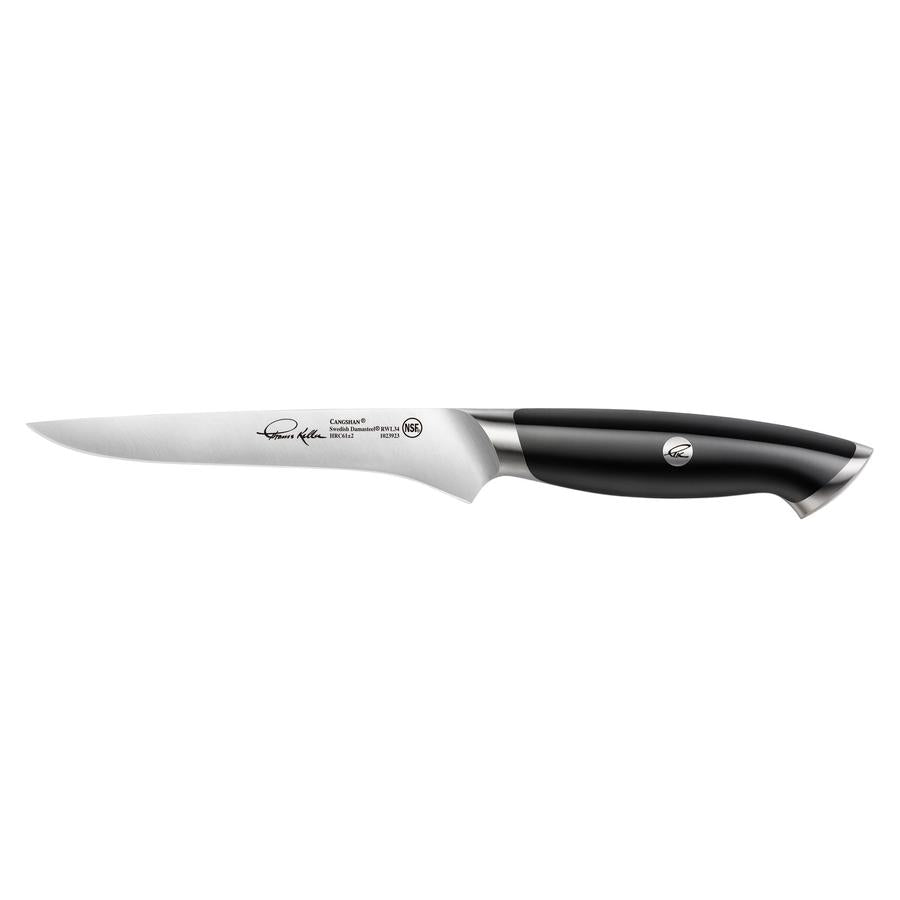 Cangshan 6-inch Boning Knife - Thomas Keller Signature Series | High Carbon German Steel, Ergonomic Handle | Perfect for Butchering, Deboning Meat & Poultry, Home & Professional Kitchen Use