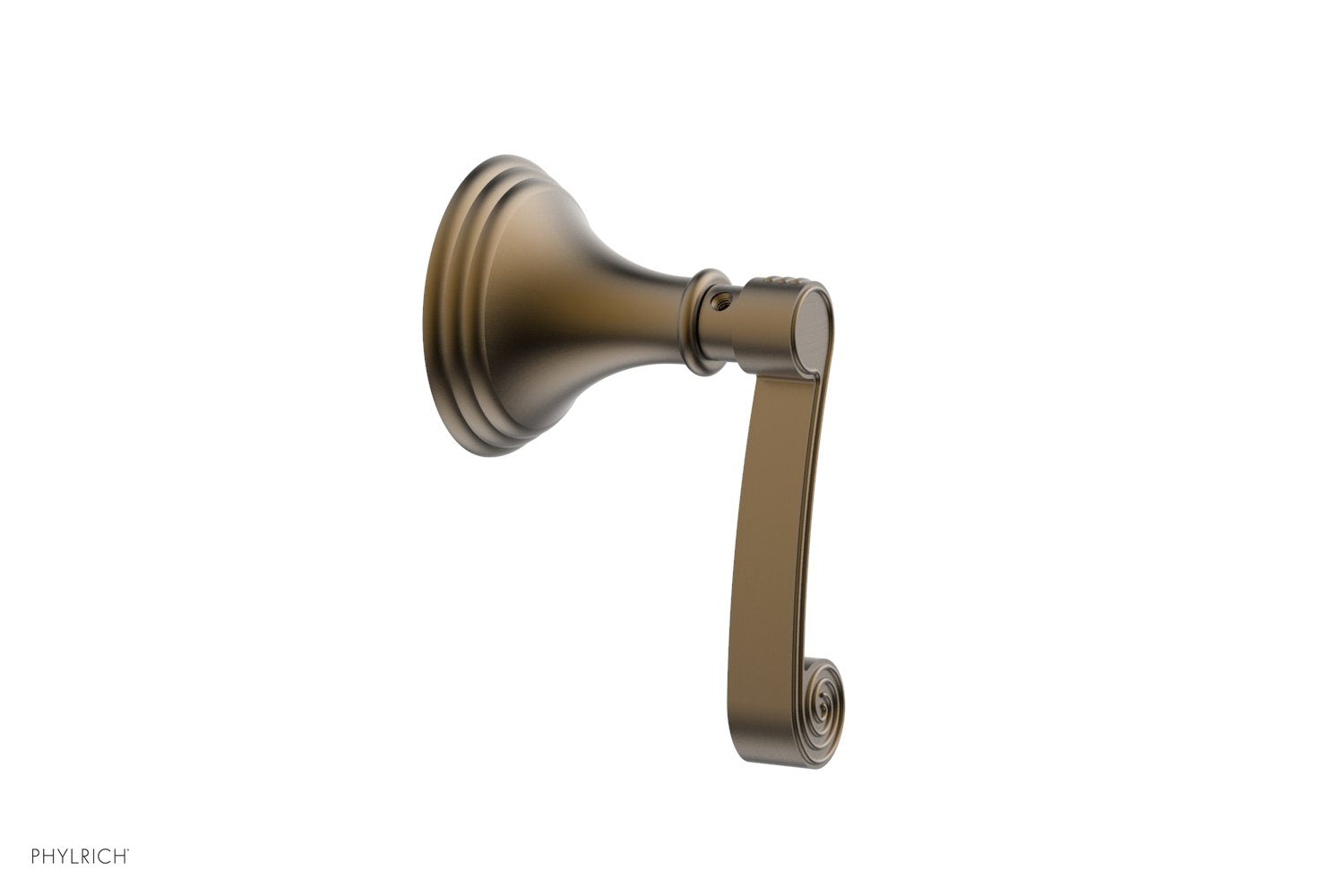 3RING Volume Control Diverter Trim Kit - Curved Lever Handle D2PV206A for Bathroom & Shower Faucet - Perfect for Home Renovation & Plumbing Upgrade