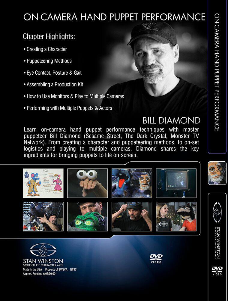 Stan Winston Studio On Camera Hand Puppet Performance DVD - Professional Puppetry Training for Film & TV - Perfect for Puppeteers, Actors, and Film Students