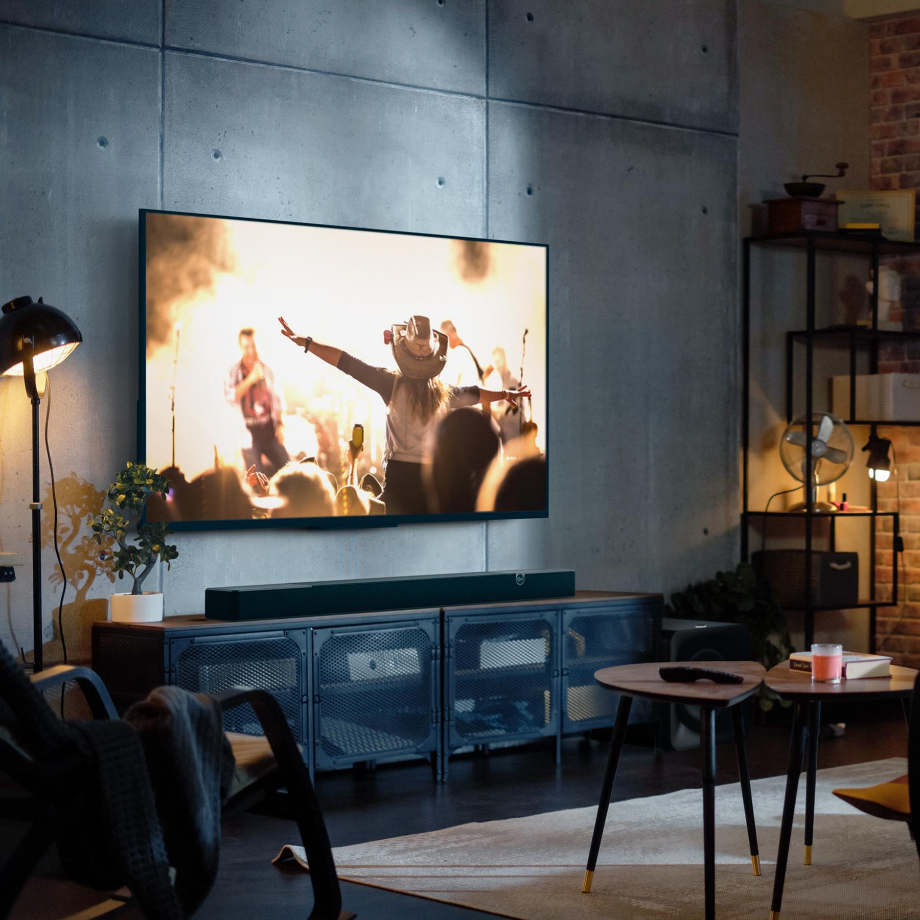 Klipsch Flexus Core 200 3.1.2 Channel Sound Bar with Dolby Atmos - Premium Home Theater Audio System for Movies, Music & Gaming - Perfect for Living Room & Entertainment Spaces