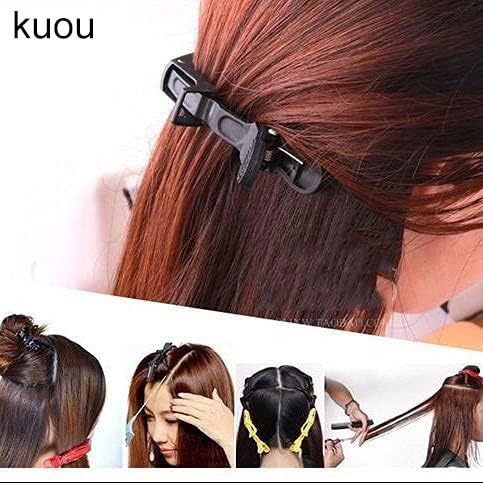 24 PCS Plastic Crocodile Hair Clips for Styling, Sectioning & Hairdressing - Perfect for Salon, Home Use & DIY Hairstyles