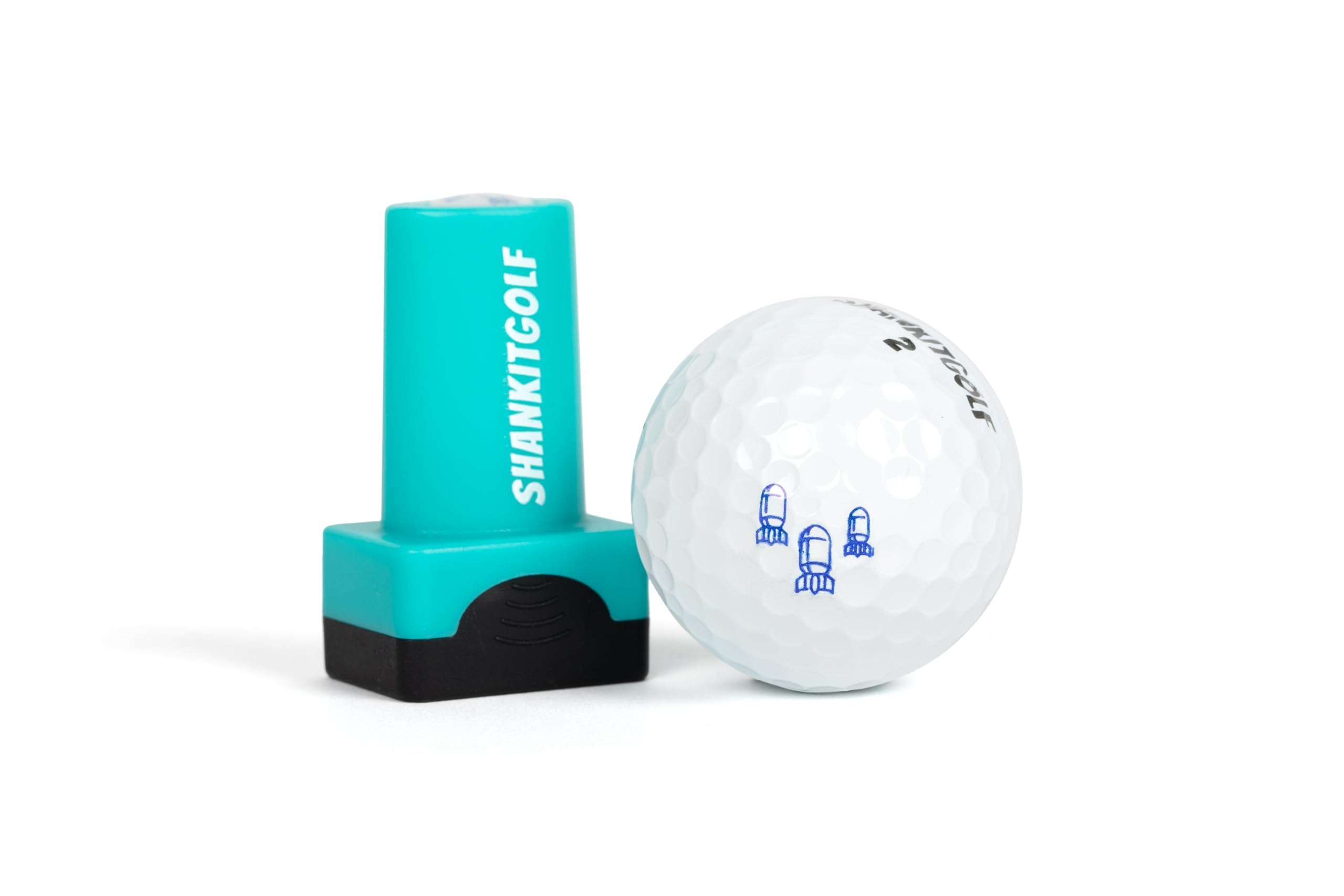 SHANKITGOLF Golf Ball Stamp - Personalized Golf Ball Marker & Golfing Accessories with Ink for Custom Golf Balls - Perfect for Golf Tournaments, Practice & Gift Giving