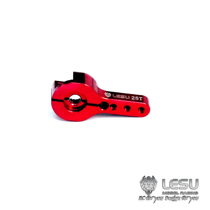 1/14 RC Truck Metal Steering Gear Servo Arm - 28MM M2 & 34.5MM M3 Compatible with Futaba, Ace, TowerPro MG Series - DIY Upgrade for Tamiya Dumper & Excavator - Perfect for RC Car Repair and Off-Road Vehicle Customization