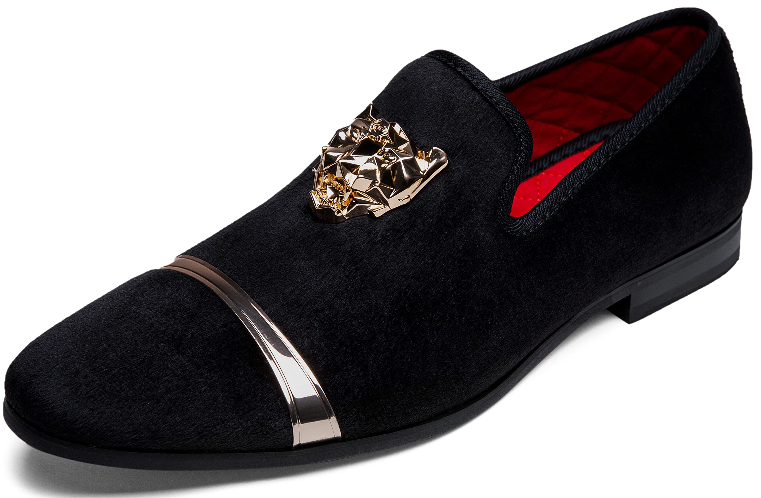 Luxury Velvet Men's Loafers - Soft Slip-On Dress Shoes for Wedding, Party & Prom | Vintage Style Comfortable Formal Footwear for Special Occasions