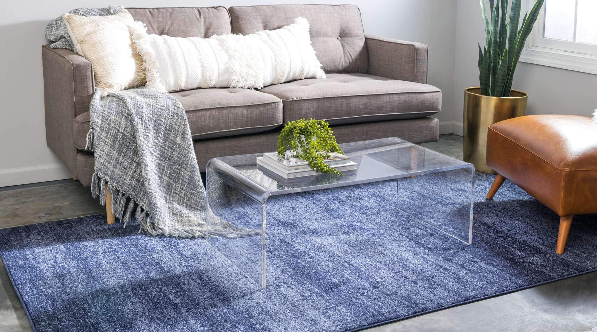 Unique Loom Del Mar Collection Area Rug - Lucille 6'1