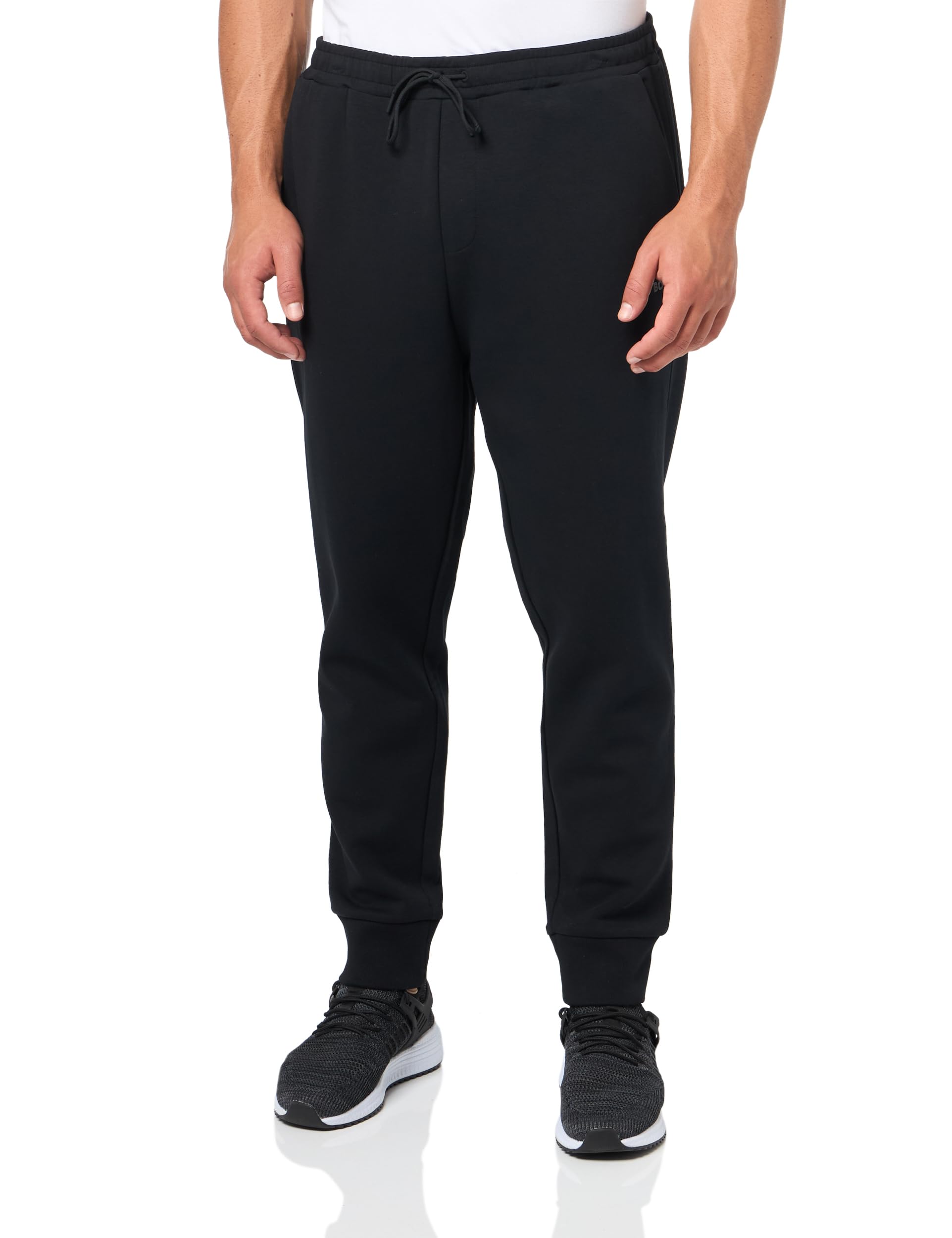 BOSS Men's Tonal Regular Fit Cotton Sweatpants - Comfortable Casual Lounge Pants for Home, Gym & Everyday Wear
