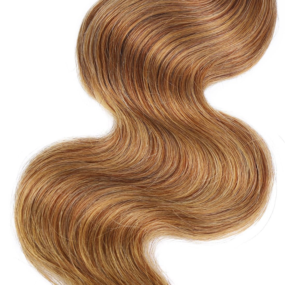 Ombre Brazilian Body Wave Human Hair Bundles 22 24 26 Inch - 100% Unprocessed Virgin Remy Hair Weave (2 Tone 1B/30#) for Natural-Looking Extensions & Styling | Perfect for Daily Wear, Parties & Special Occasions