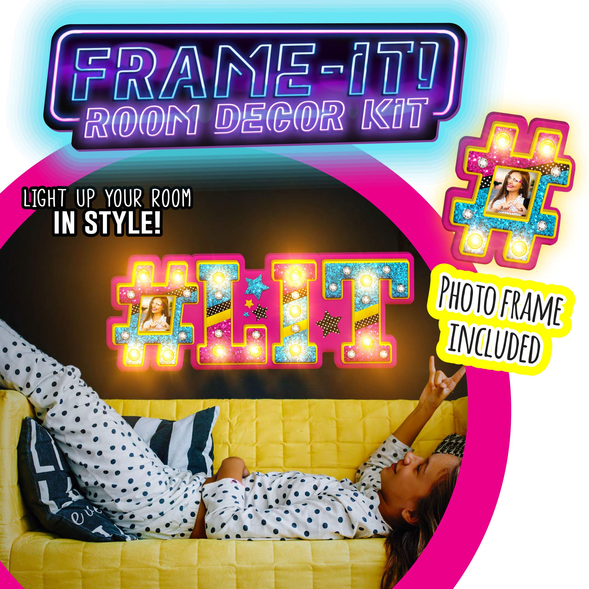 Frame-It Room Décor Kit - Premium Wall Art Frames & Decorative Accents for Home & Office | Perfect for Living Rooms, Bedrooms & Gallery Walls