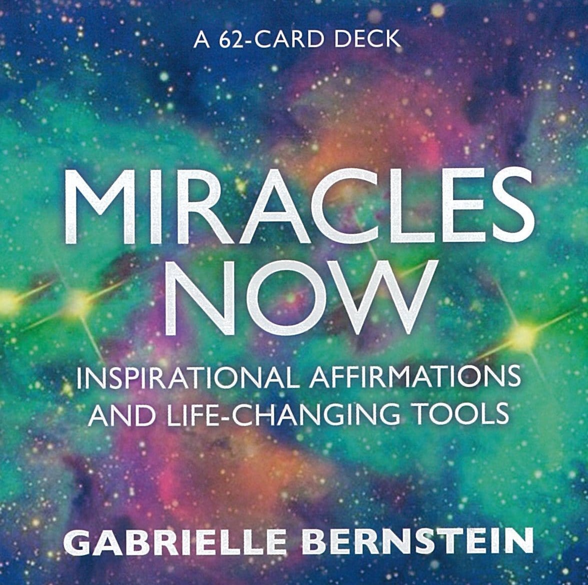 Miracles Now Deck - Inspirational Daily Affirmation Cards for Mindfulness, Meditation & Self-Care | Perfect for Home, Office & Gift Giving
