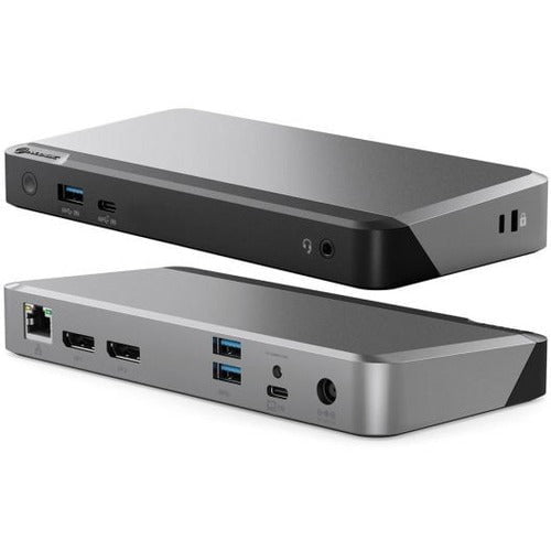 Alogic MX2 Docking Station - Dual 4K/5K Monitor Support (3840x2160) with 4 USB Ports, DisplayPort & RJ45 Ethernet - Perfect for Home Office & Multi-Screen Workstations